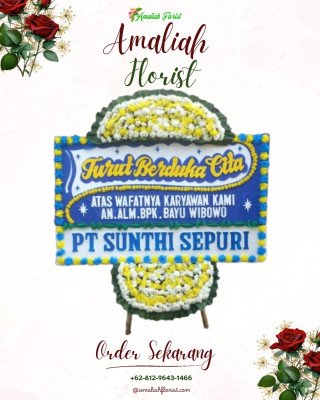 Papan Bunga Duka di Kadolo Katapi