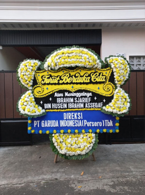 Papan Bunga Duka di Kadolo Katapi