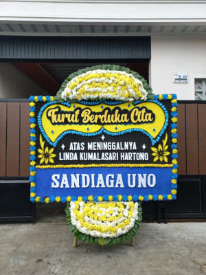 Papan Bunga Duka di Kadolo Katapi